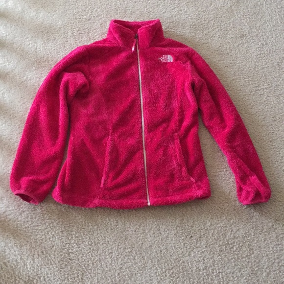 The North Face Other - Girls (L) Pink North Face Fuzzy Pink Jacket